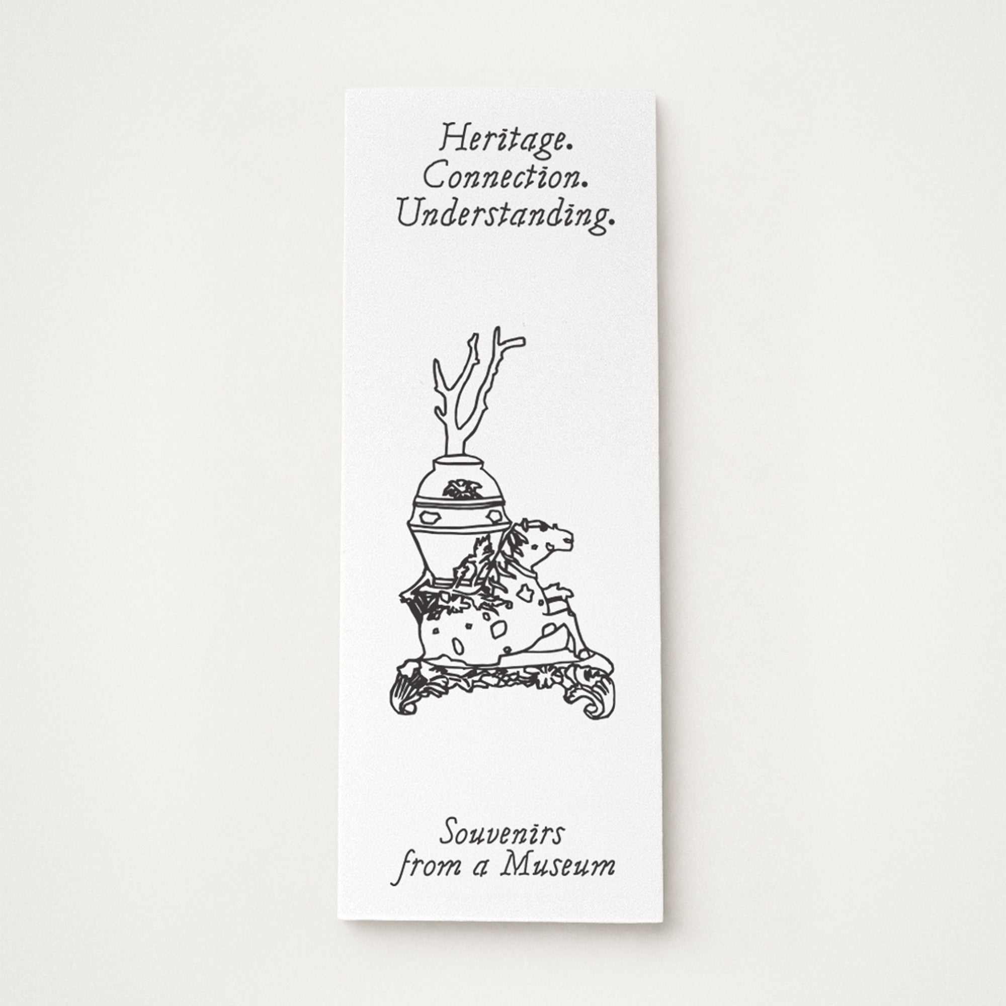 Bookmark – Horse Mounted Incense Burner