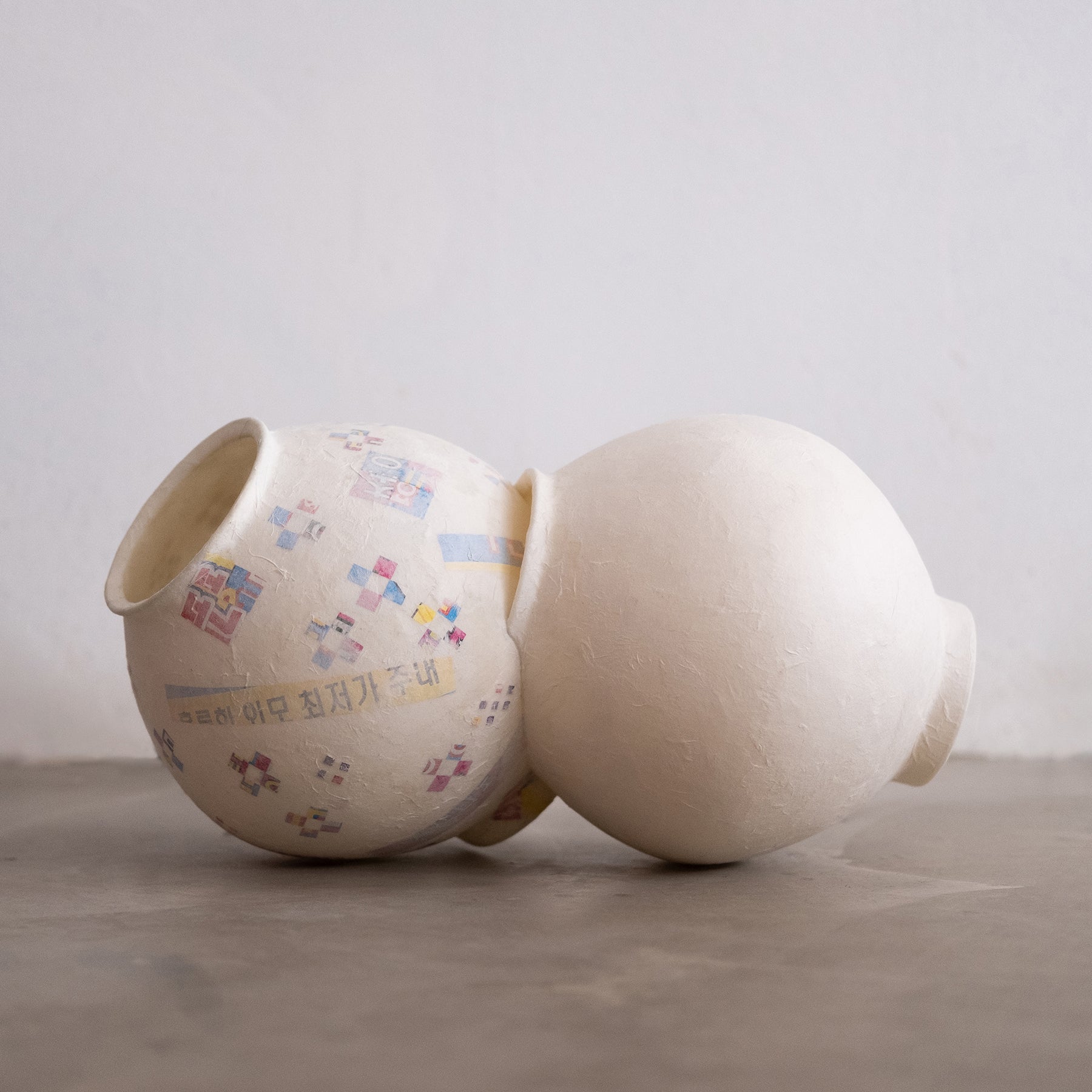 Fraternal Moon Jar Twins