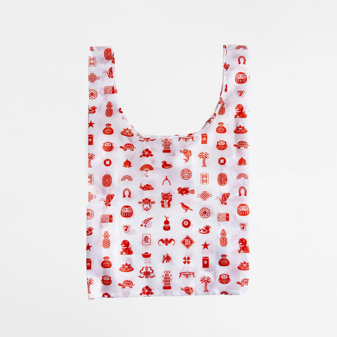 The Lucky Icons White Eco Bag