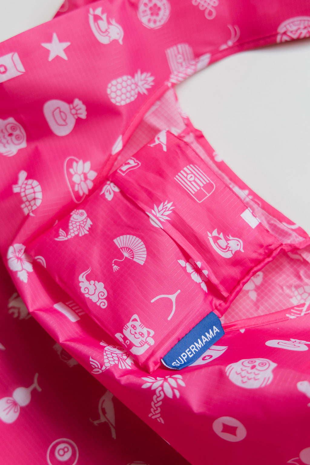 The Lucky Icons Pink Eco Bag