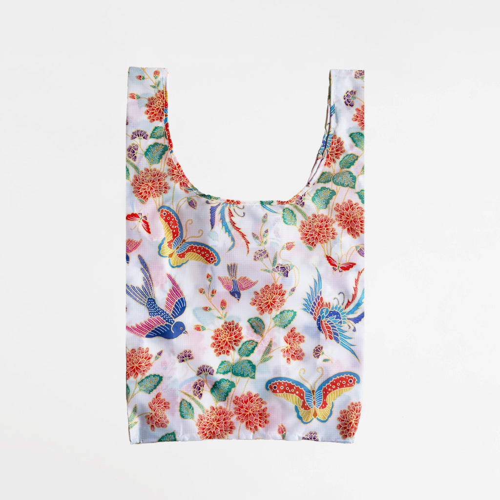 The Peranakan Paradise White Eco Bag