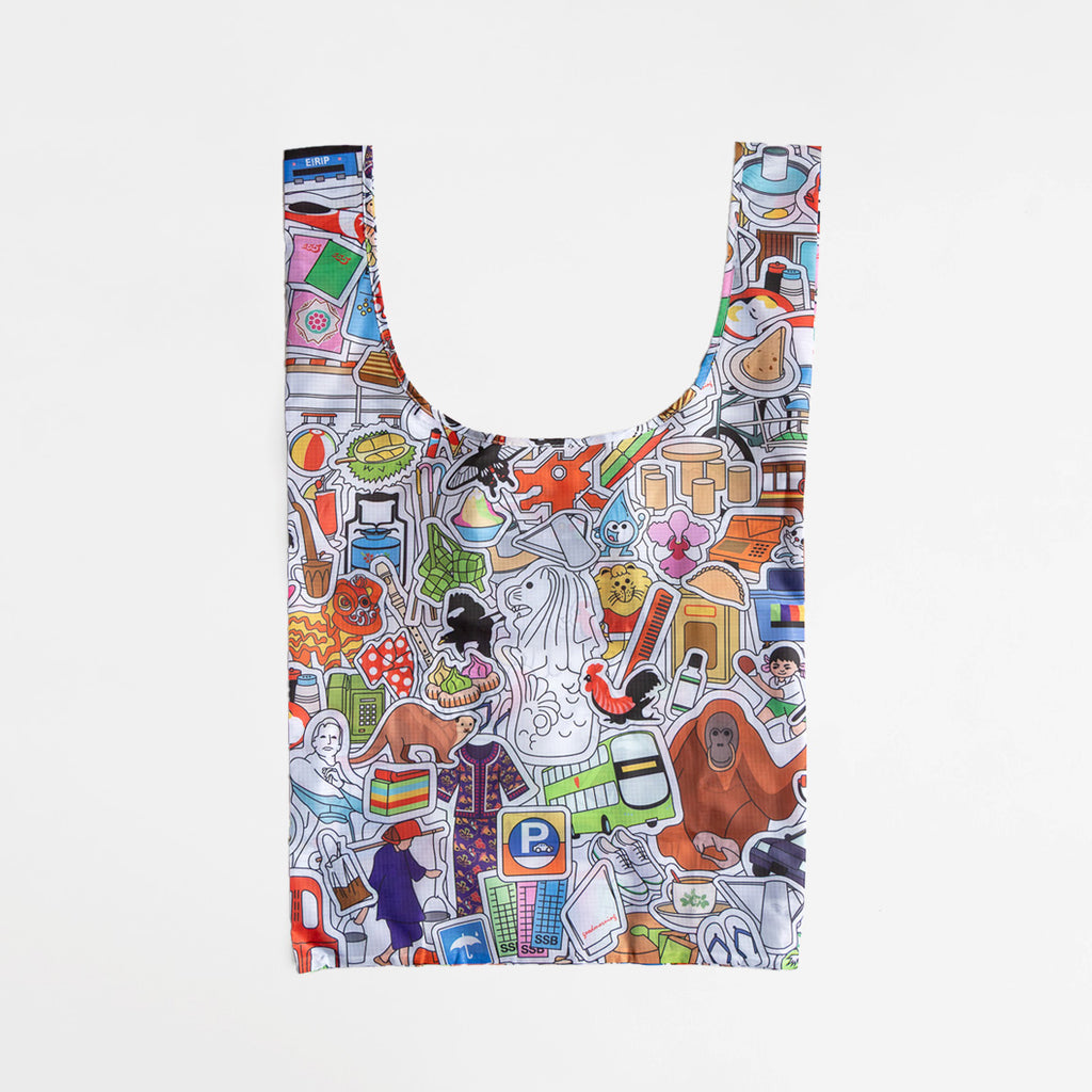 The Singapore Stickers Eco Bag