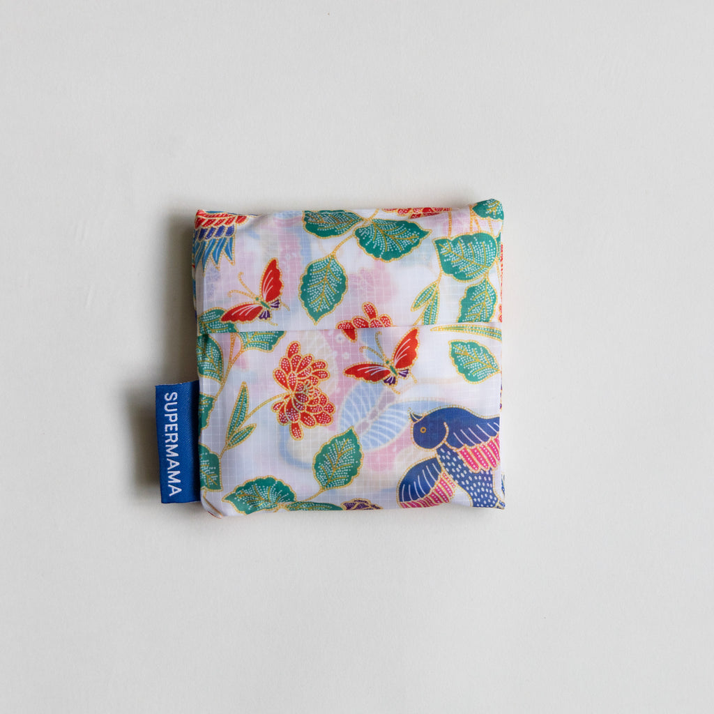 The Peranakan Paradise White Eco Bag