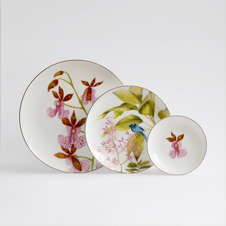The Garden of Rest - 3 Piece Pink Orchid Set
