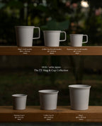 TY Standard Mugs & Cups (With Handle, Grey)
