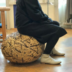 YATARA BAMBOO POUF