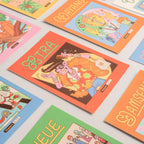 Singapore A to Z - Single illustrated Postcard